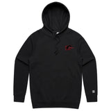 1-Crawford County Flames  Black Hoodie