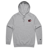 1-Crawford County Flames  Gray Hoodie