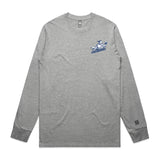 2-Crusaders Andy Clouse  Gray Long Sleeve Tee