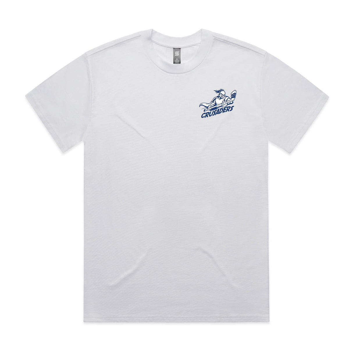 2-Crusaders Andy Clouse  White Short Sleeve Tee