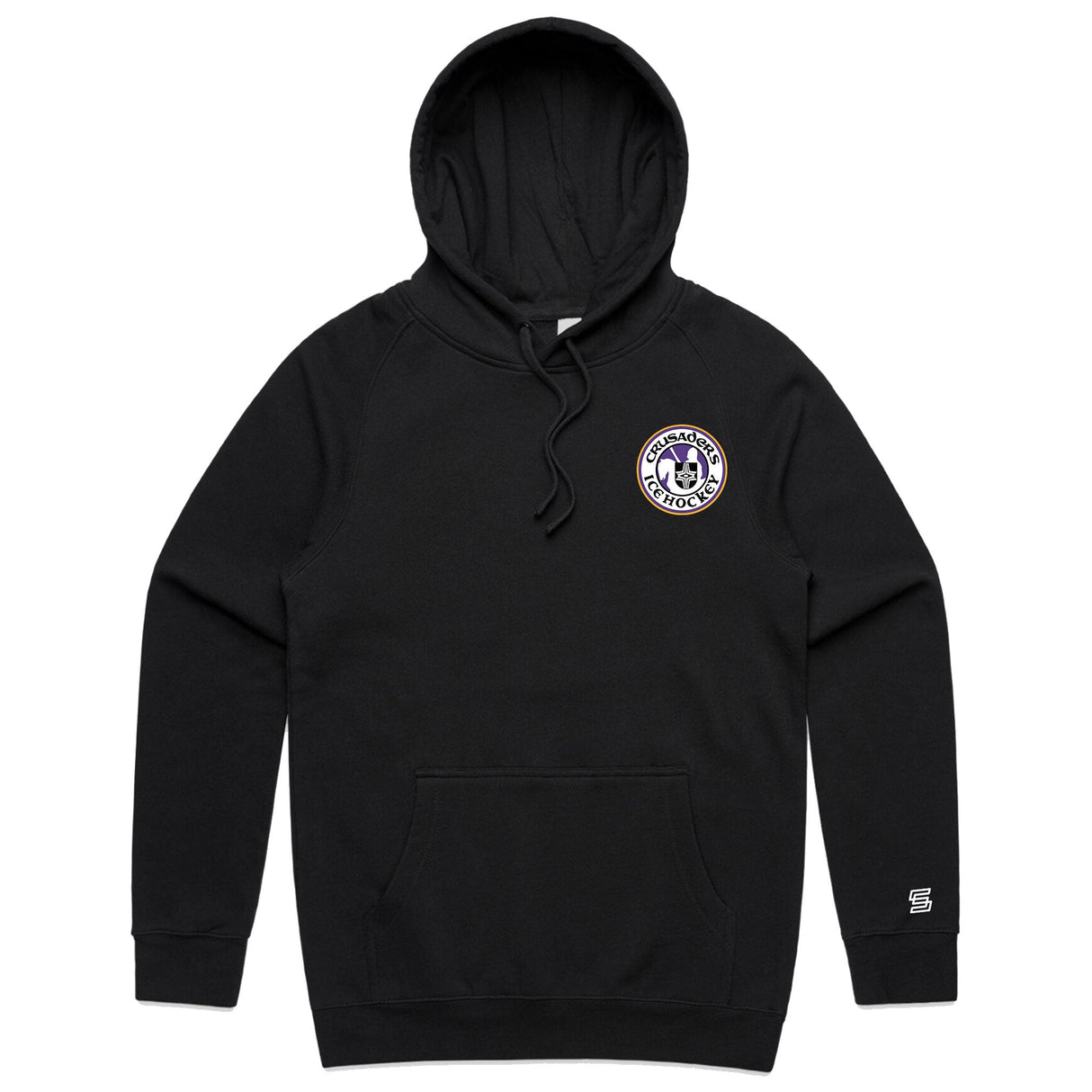 Crusaders Ice Hockey  Black Hoodie