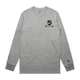 1-Dangleberries  Gray Long Sleeve Tee