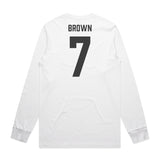 Long Sleeve Devils 7 White