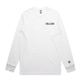 2-Double Secret Probation  White Long Sleeve Tee