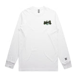 East Coast Impact  White Long Sleeve Tee