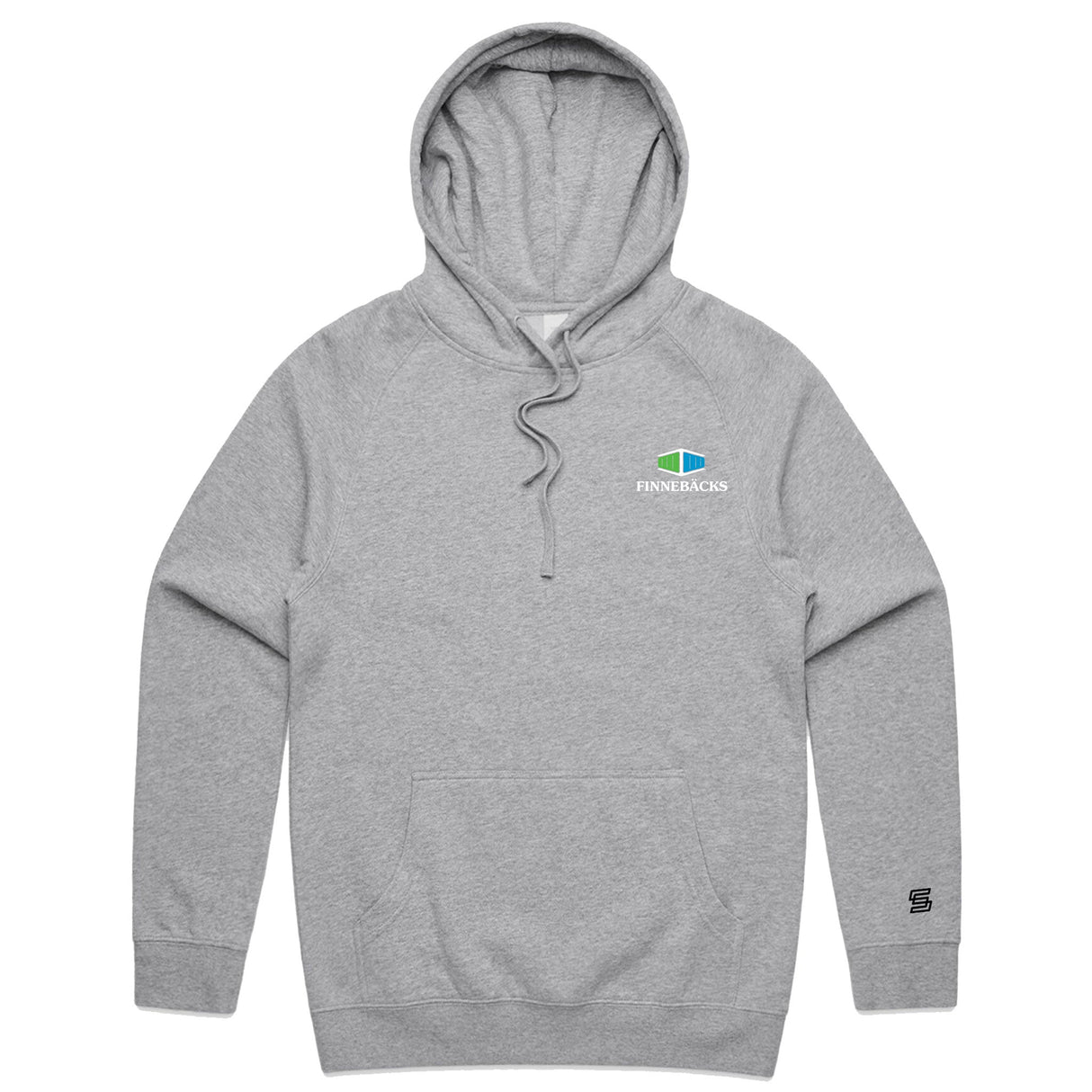 1-Finnebacks  Gray Hoodie