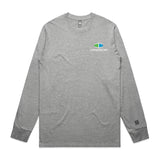 1-Finnebacks  Gray Long Sleeve Tee