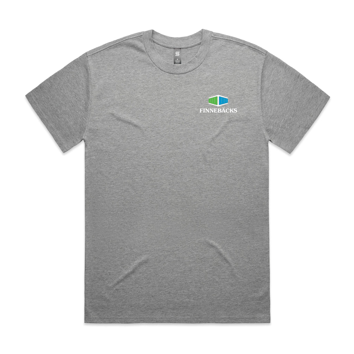 1-Finnebacks  Gray Short Sleeve Tee