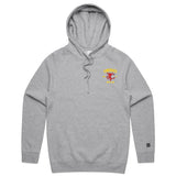 1-Fireball  Gray Hoodie