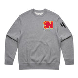 Crew Flames 4 Gray