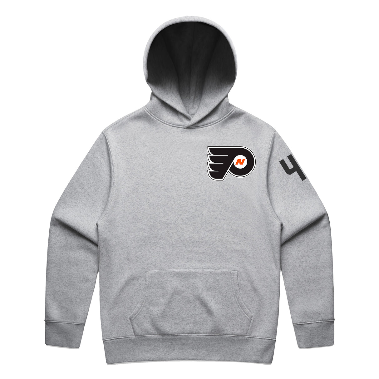 Hoodie Flyers 4 Gray