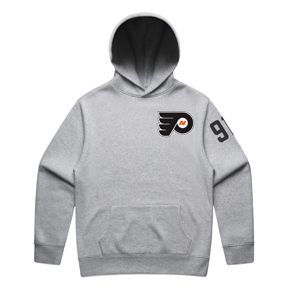 Hoodie Flyers 91 Gray
