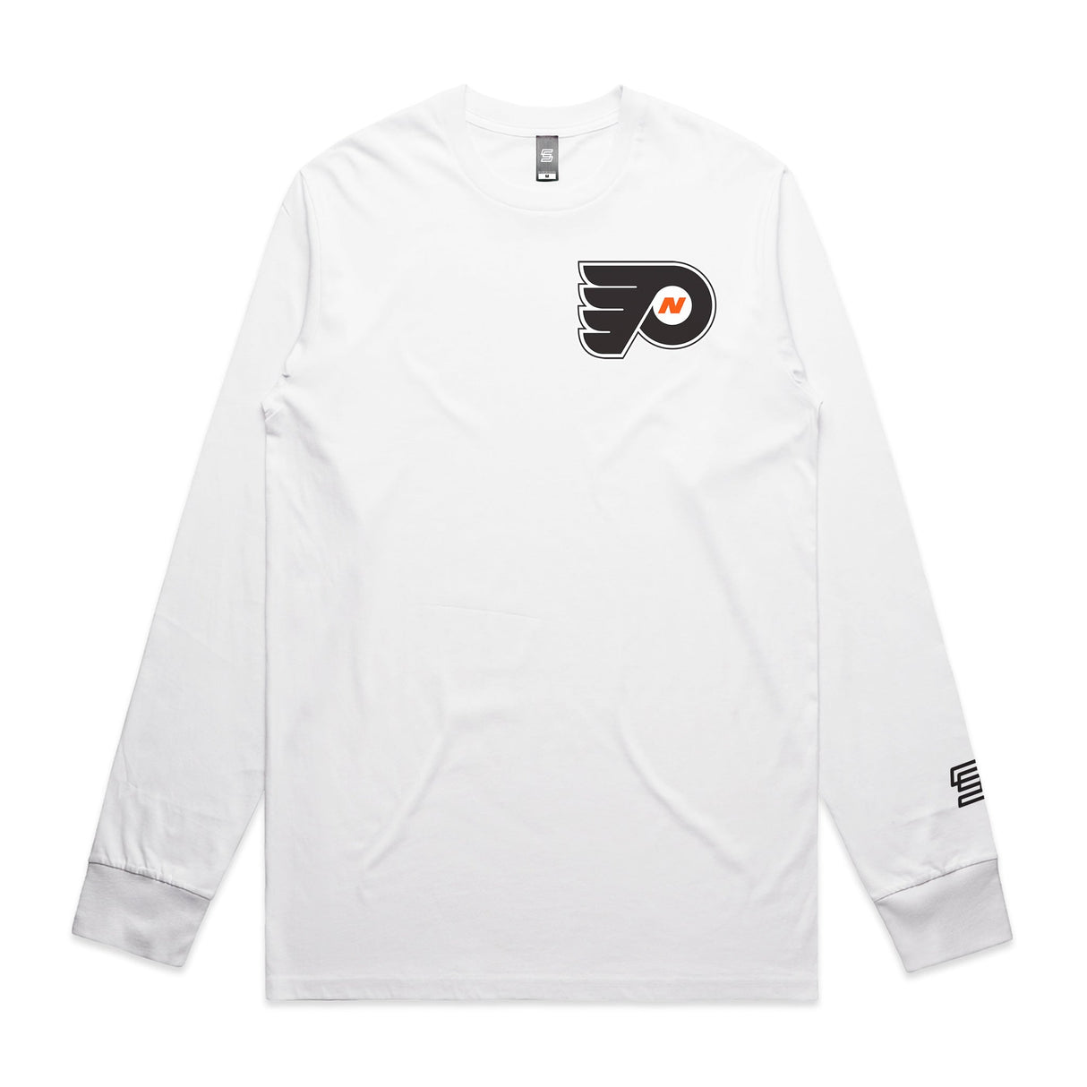 Long Sleeve Flyers 13 White