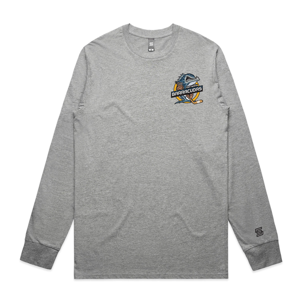 Barracudas  Gray Long Sleeve Tee