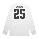 Long Sleeve Golden Knights 25 White