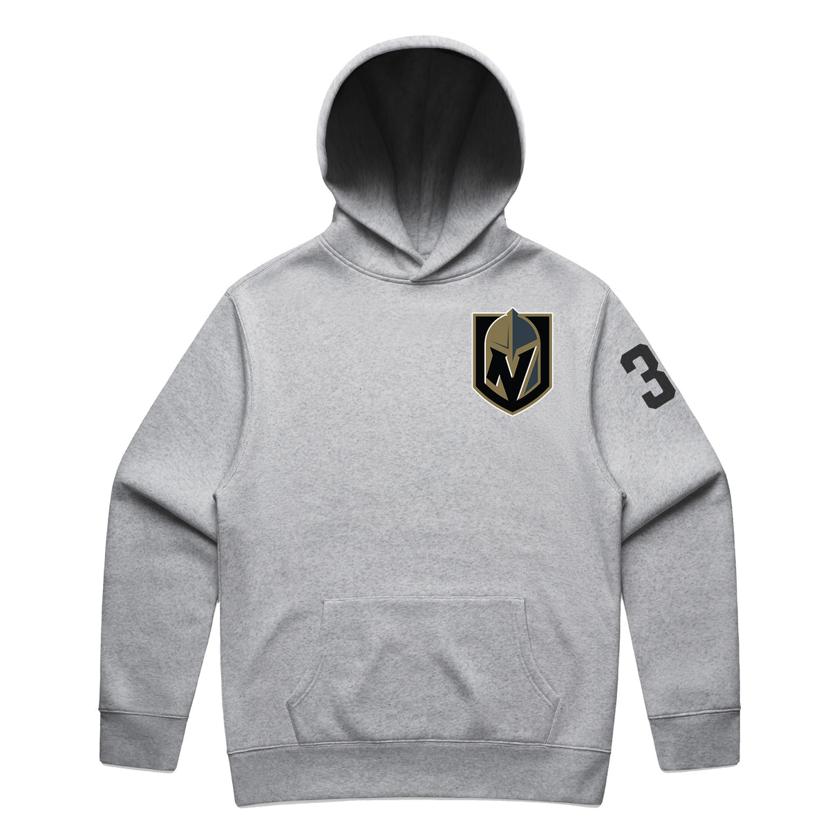Hoodie Golden Knights 3 Gray