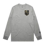 Long Sleeve Golden Knights 16 Gray