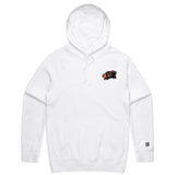 2-Grizzlies Meka Trepnair  White Hoodie