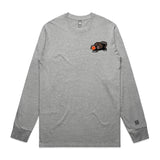 2-Grizzlies Meka Trepnair  Gray Long Sleeve Tee