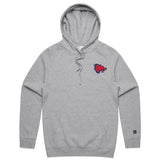 1-Grizzlies  Gray Hoodie