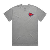 1-Grizzlies  Gray Short Sleeve Tee