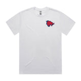 1-Grizzlies  White Short Sleeve Tee