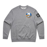 Crew Islanders 13 Gray