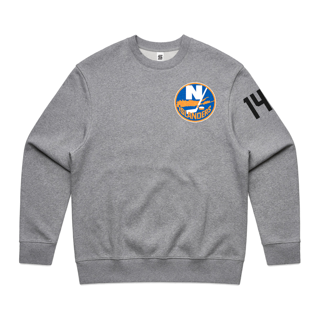 Crew Islanders 14 Gray