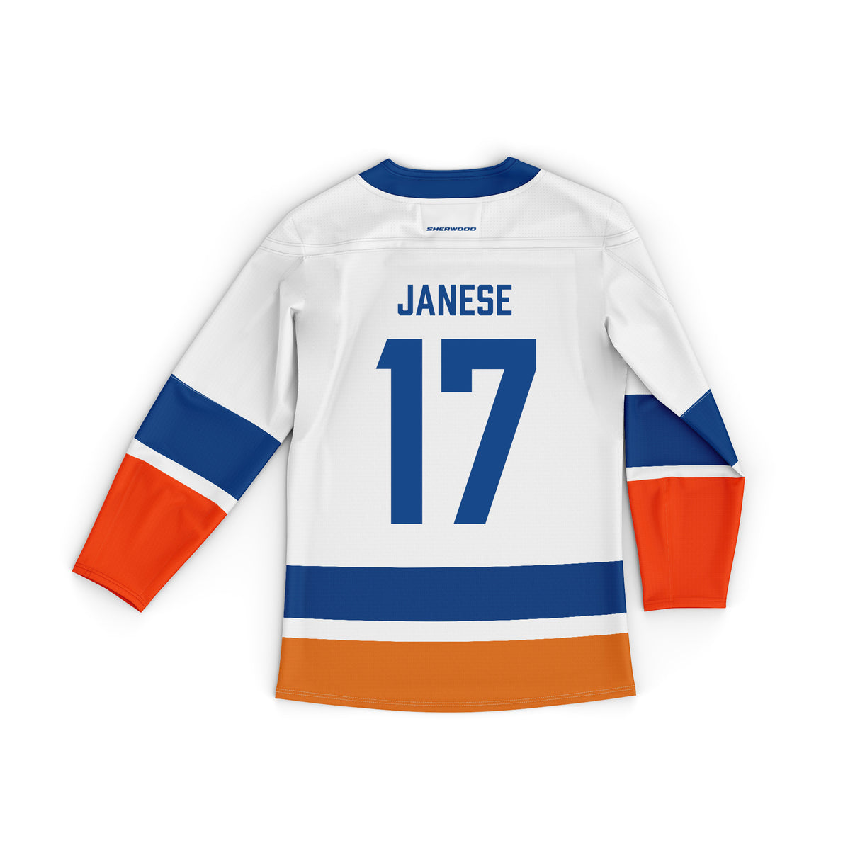 Jersey Islanders 17 White