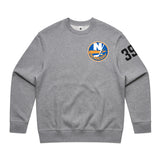 Crew Islanders 39 Gray