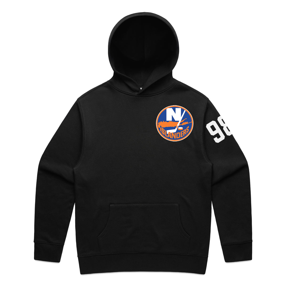 Hoodie Islanders 98 Black