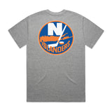 Short Sleeve Islanders 4 Gray