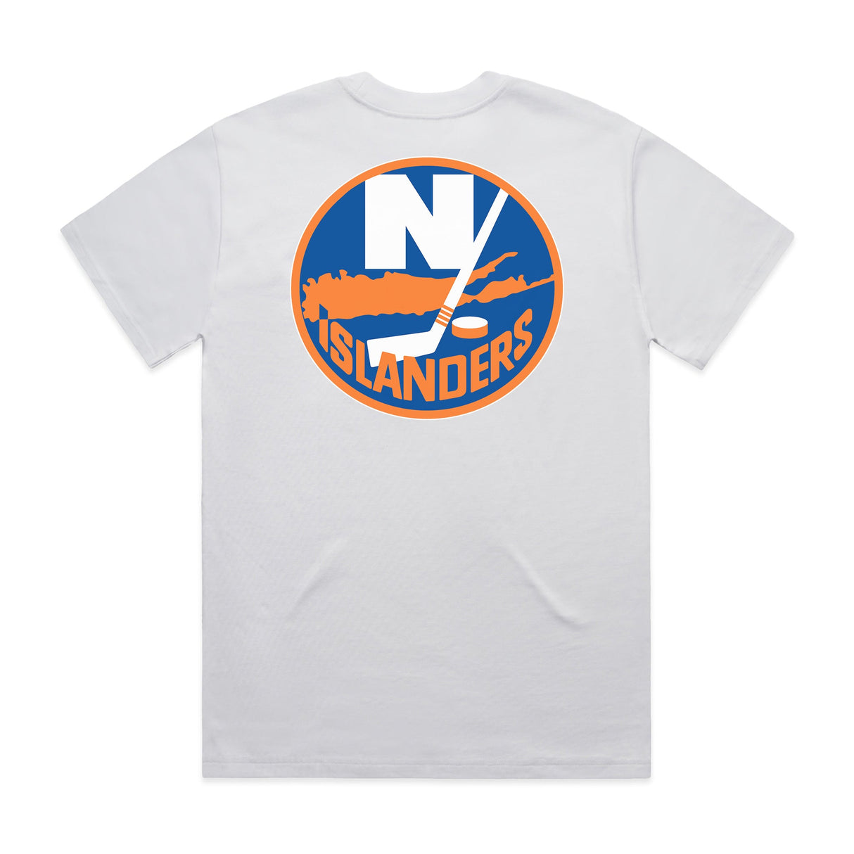 Short Sleeve Islanders 8 White