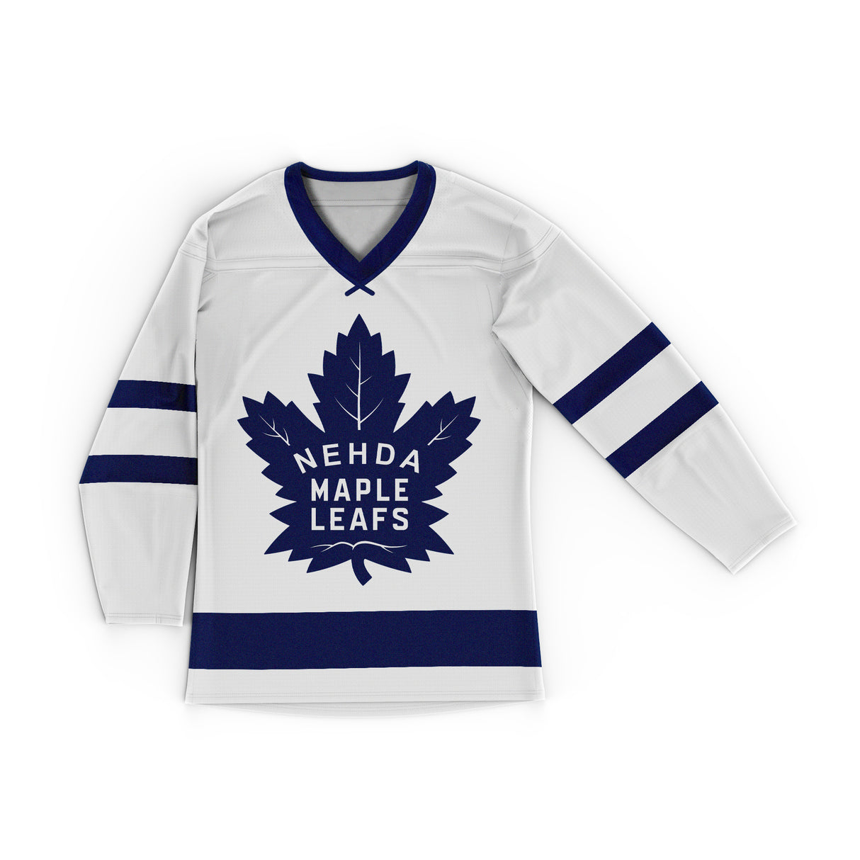 Jersey Maple Leafs 22 White