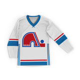 Jersey Nordiques 91 White