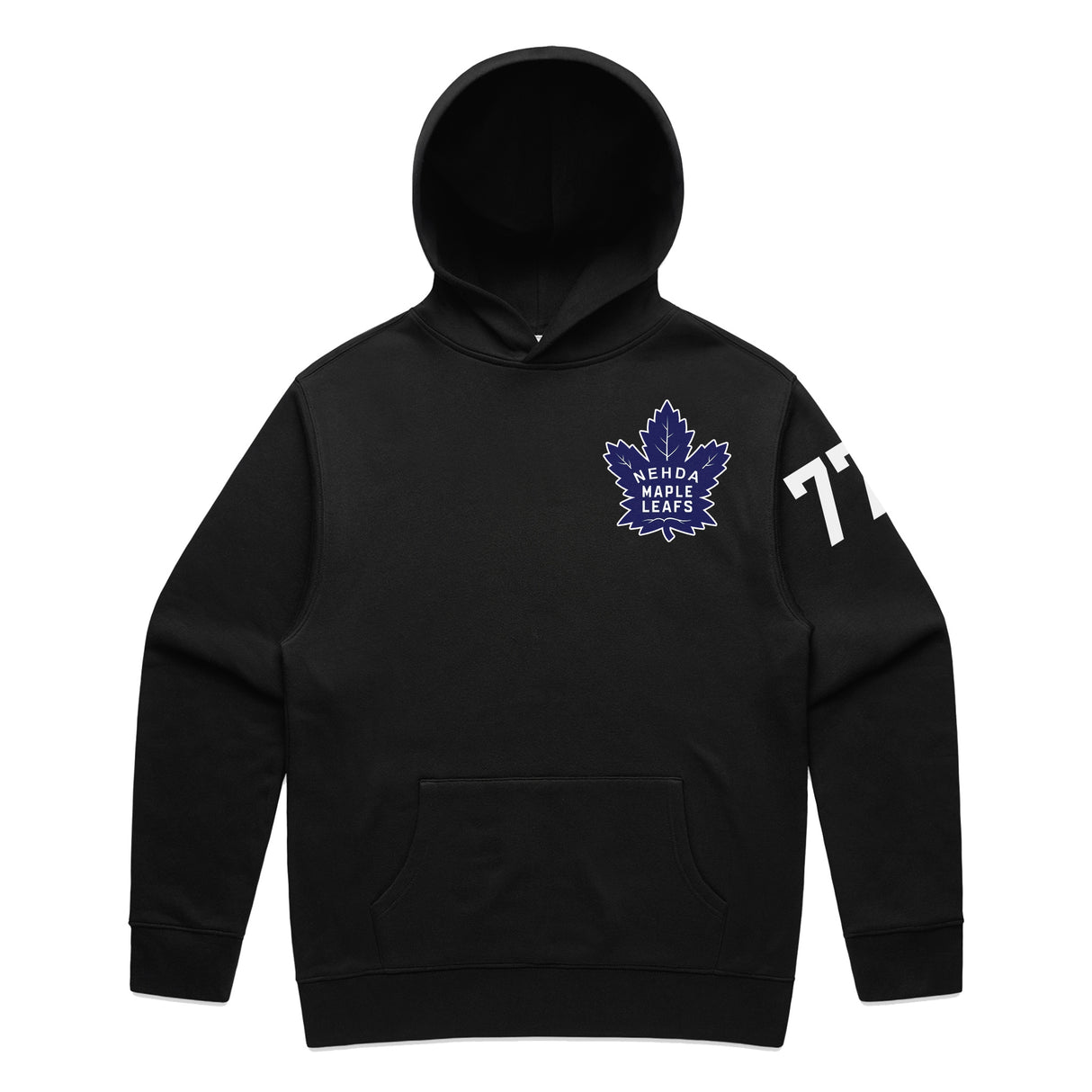 Hoodie Maple Leafs 77 Black