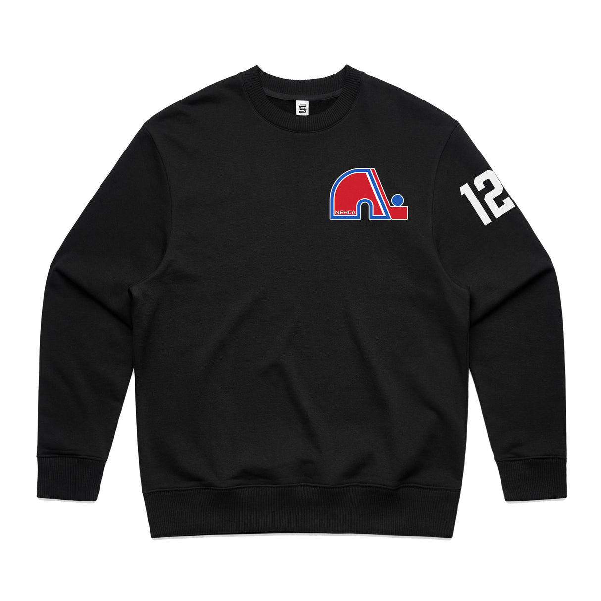 Crew Nordiques 12 Black