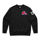 Crew Nordiques 13 Black