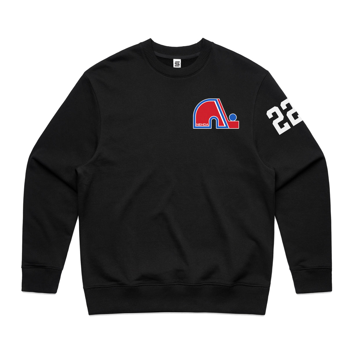 Crew Nordiques 22 Black