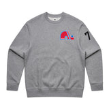 Crew Nordiques 7 Gray