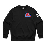 Crew Nordiques 8 Black