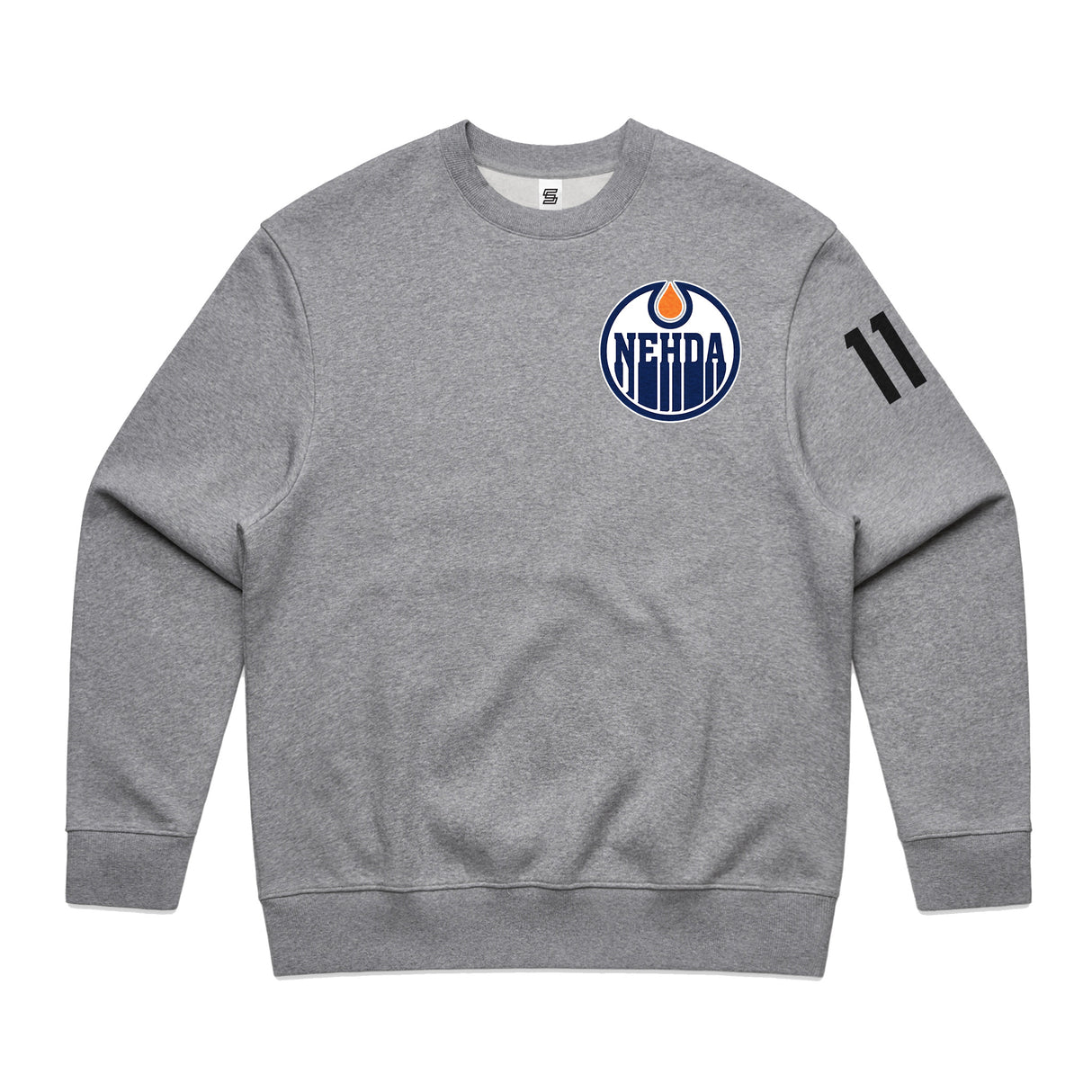 Crew Oilers 11 Gray