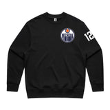 Crew Oilers 12 Black