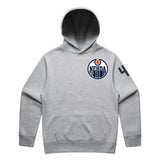 Hoodie Oilers 4 Gray