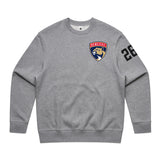 Crew Panthers 26 Gray
