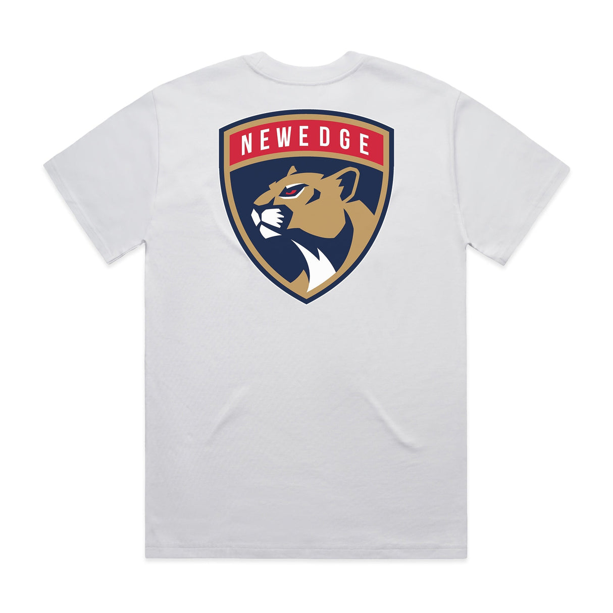 Short Sleeve Panthers 10 white