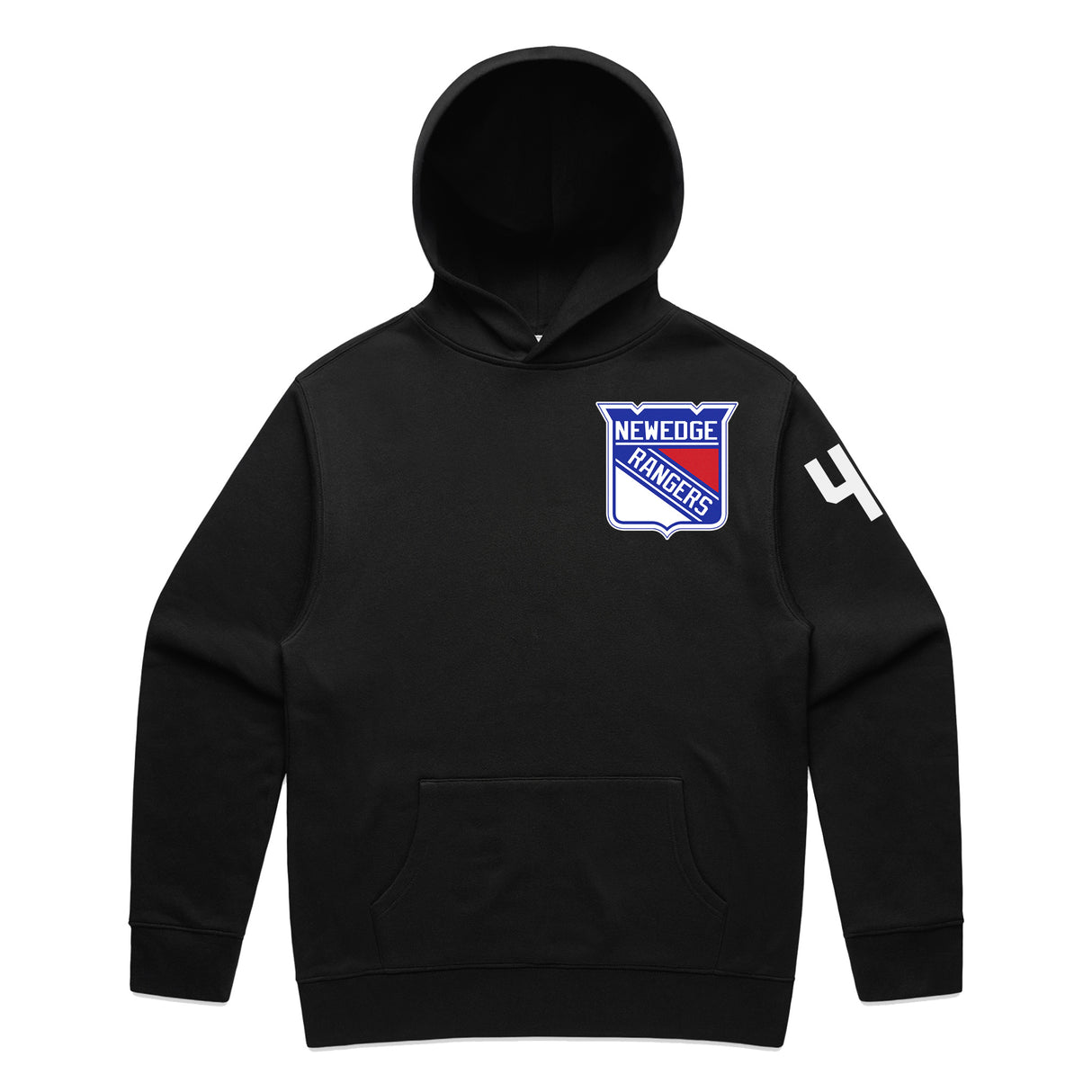 Hoodie Rangers 4 Black