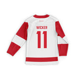 Jersey Red Wings 11 White