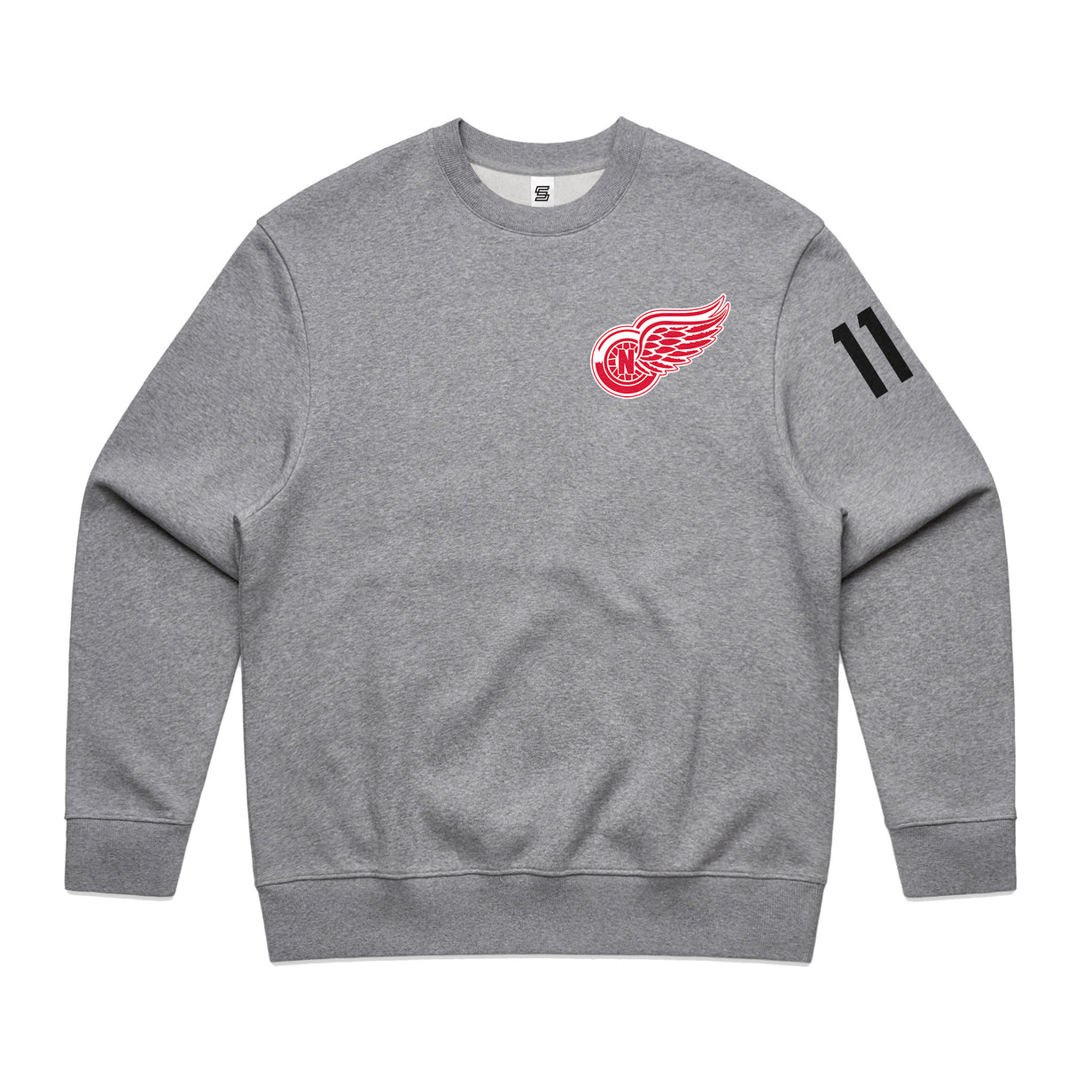 Crew Red Wings 11 Gray