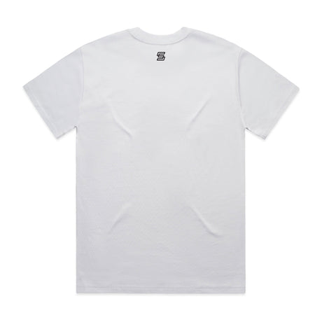 2-Code Blue  White Short Sleeve Tee